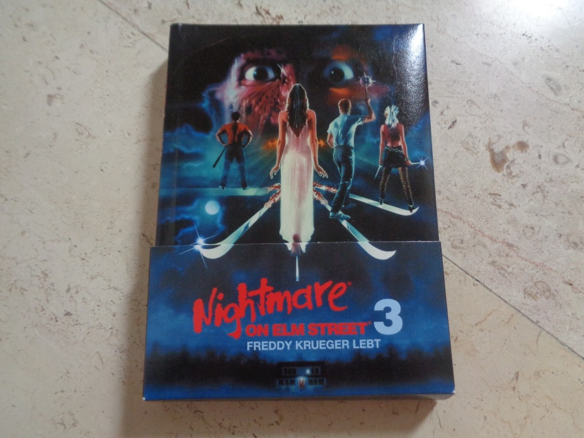 A NIGHTMARE ON ELM STREET 3 DREAM WARRIORS Blu-ray DigiBook Freddy