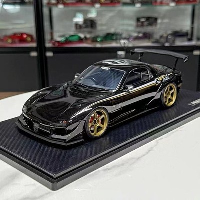 RARE* Ignition Model 1/18 FEED Mazda RX-7 (FD3S) Black JDM Fujita