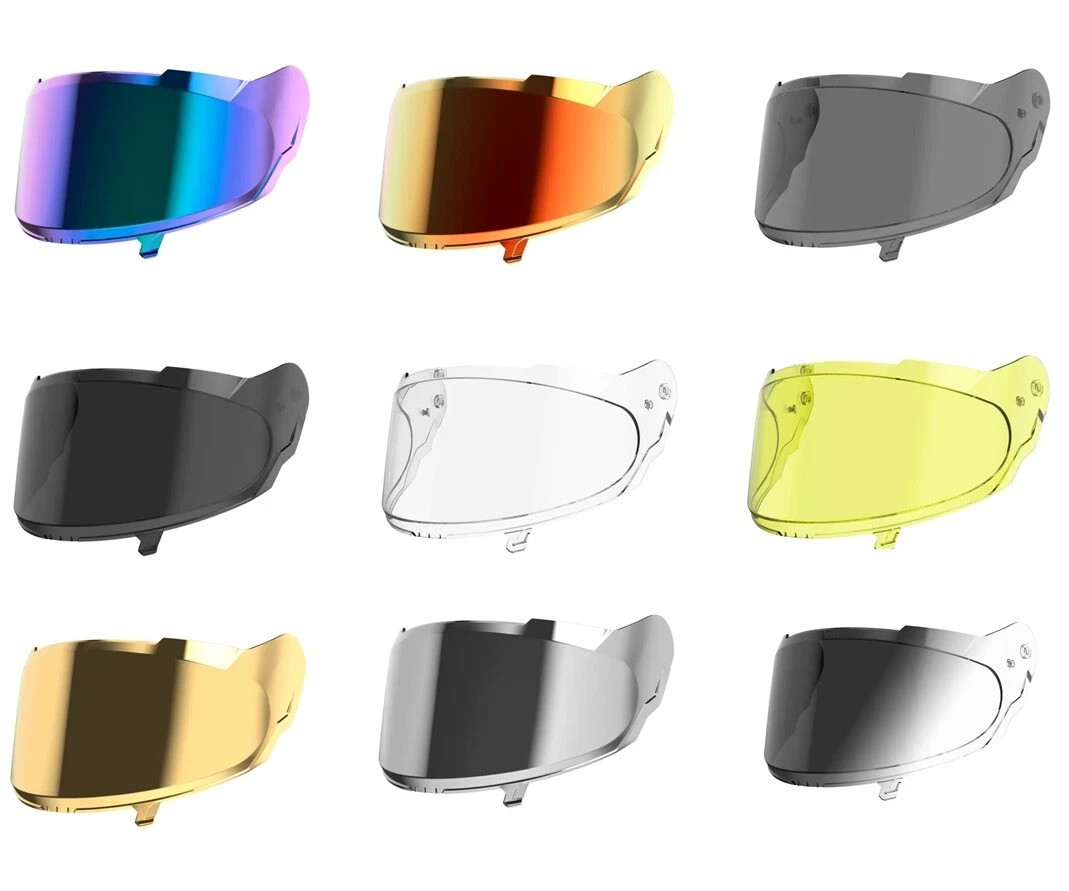 Nexx XR3R X.R3R Helmet Face Shield Visor Dark Smoke Iridium Blue
