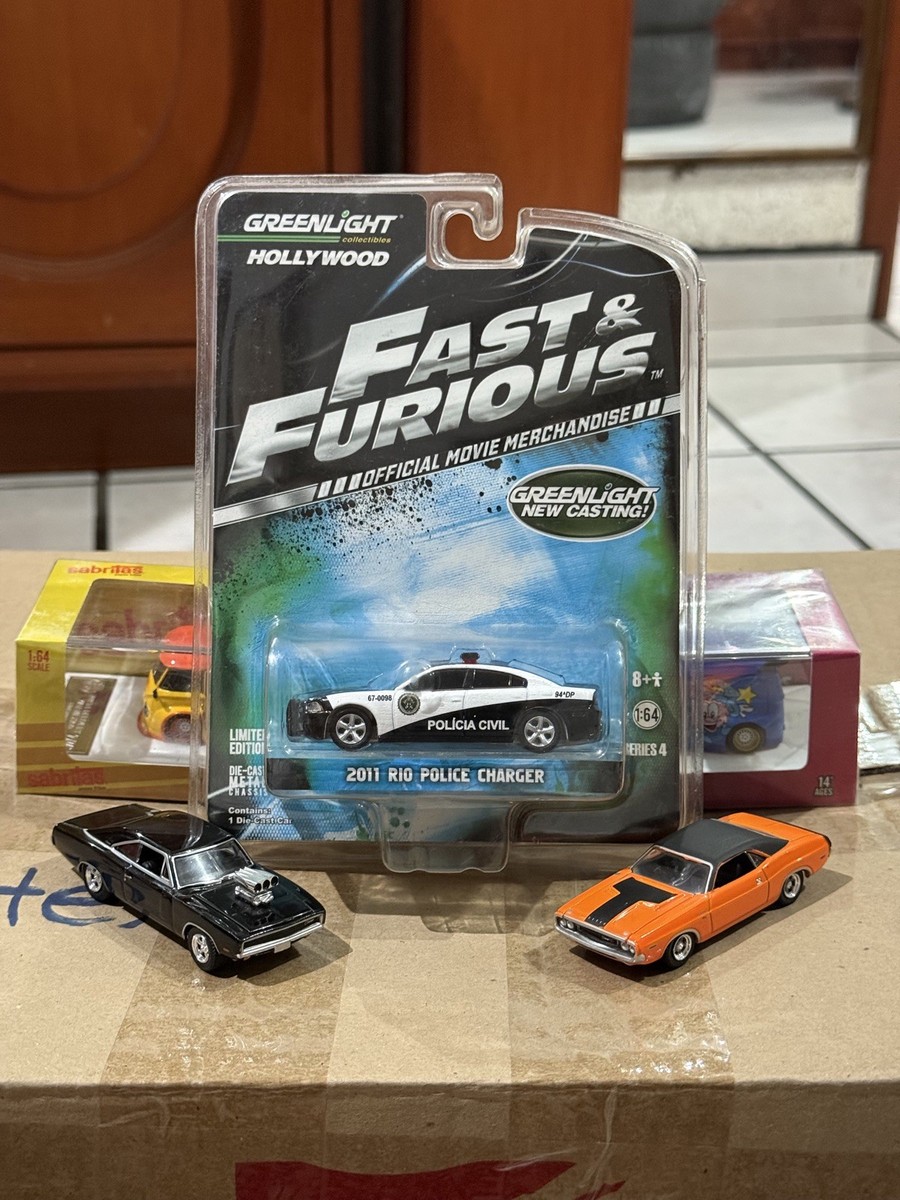 Greenlight 2012 Fast & Furious 2010 Rio Police Dodge Charger lot 3
