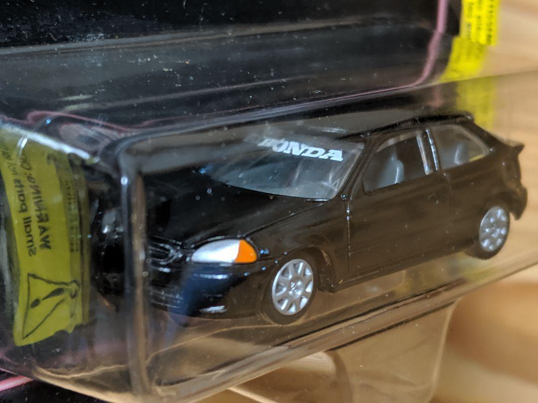 Revell 1/64 Scale HONDA Civic HatchBack Die Cast car Black 86-3398