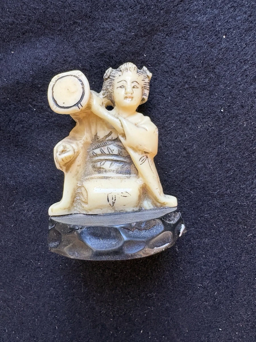象牙古董日本挂坠| eBay