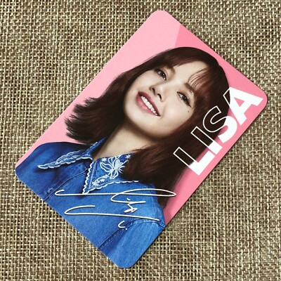BLACKPINK LISA #2 [ OREO X BLACKPINK ] Official Limited Photocard
