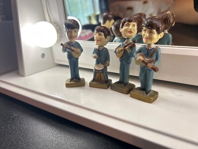 ヒ*デ様 1964`sビートルズ バブルヘッドフィギュアセット ヒ*デ様 1964