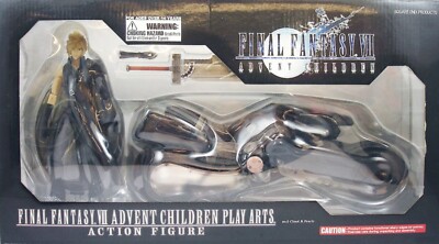 1st Release) Final Fantasy 7 VII Advent Children Play Arts Kai