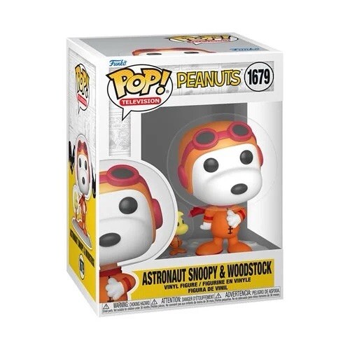 Peanuts Astronaut Snoopy & Woodstock Funko Pop Vinyl Figure #1679