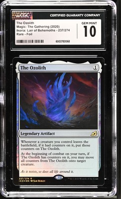 THE OZOLITH Ikoria: Lair of Behemoths Foil Rare CGC 10 Gem Mint