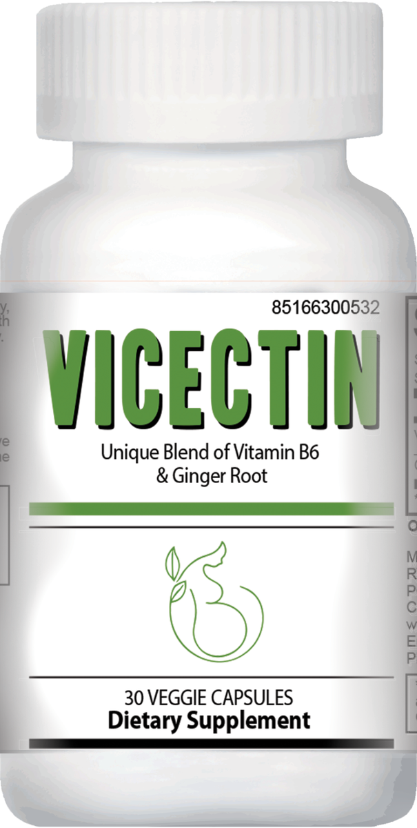 VICECTIN | GINGER/VITAMIN B6 | 30 VEGGIE CAPSULES | eBay