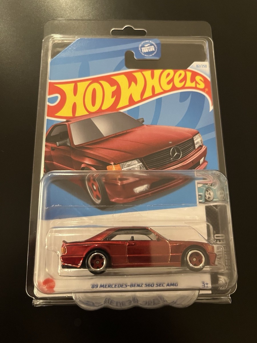 2024 Hot Wheels Super Treasure Hunt '89 MERCEDES-BENZ 560 SEC AMG