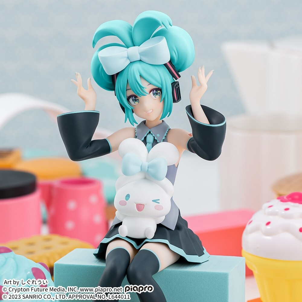Hatsune Miku CINNAMOROLL Chokonose Premium Figure SEGA SANRIO | eBay