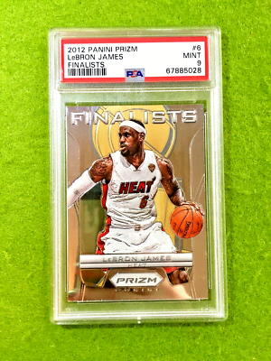 PSA 9 2012-13 Panini Prizm LeBron James
