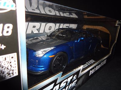 Jada Nissan GT-R R35 Brian's Car Fast and Furious 7 1/18 | eBay