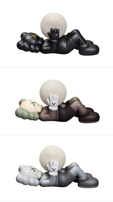 KAWS Holiday Shanghai Figure SET | Grey Brown Black | Limited