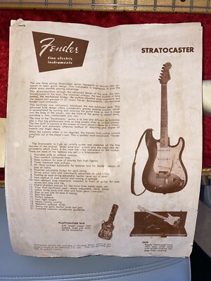 1958 Fender Stratocaster Blonde, ORIGINAL Vintage Electric Guitar