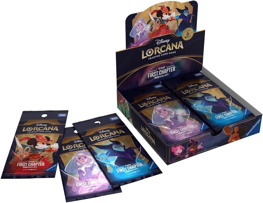 Disny LORCANA TCG THE FIRST CHAPTER japanese ver Booster BOX H1412