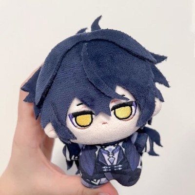 10cm Genshin Impact Anime Kyryll Flins Cosplay Plush Doll Pendant