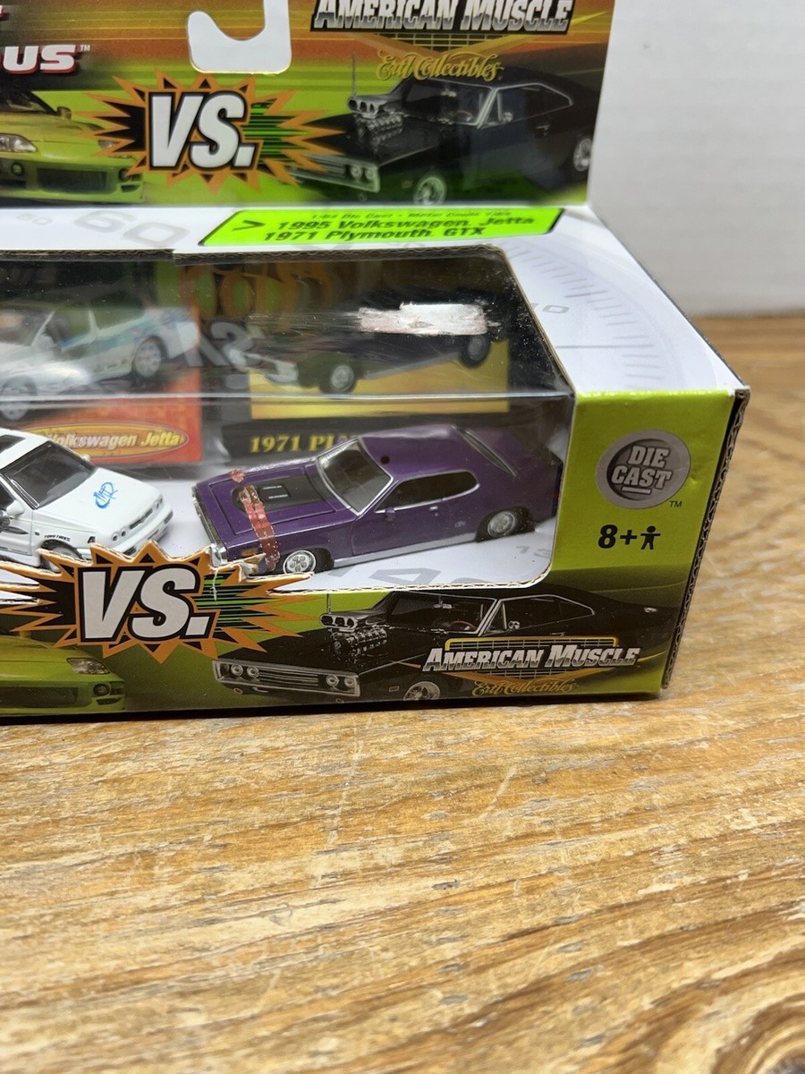 Fast And The Furious Vs American Muscle 95 Jetta 71 Plymouth GTX 1