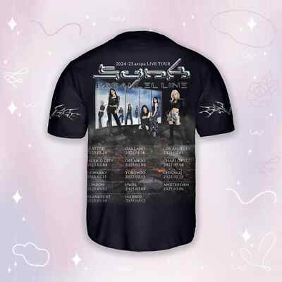 AESPA GISELLE Baseball Jersey MY Merch Shirt Kpop Concert Outfit