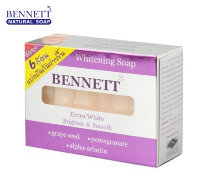 Bennett Whitening Soap Extra White Helps Brighten & Smooth the