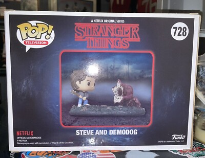 Steve And Demodog Funko Pop! #729 Stranger Things | eBay