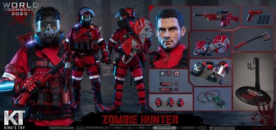 KING'S TOY KT8009 Apocalypse Zombie Hunter 12