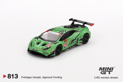 Mini GT 1:64 Lamborghini Huracán GT3 EVO2 #63 Iron Lynx IMSA 2023