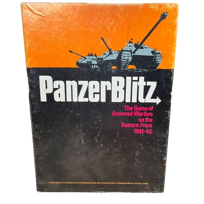 Panzer Blitz Avalon Hill Vintage 1970 Eastern Front Warfare