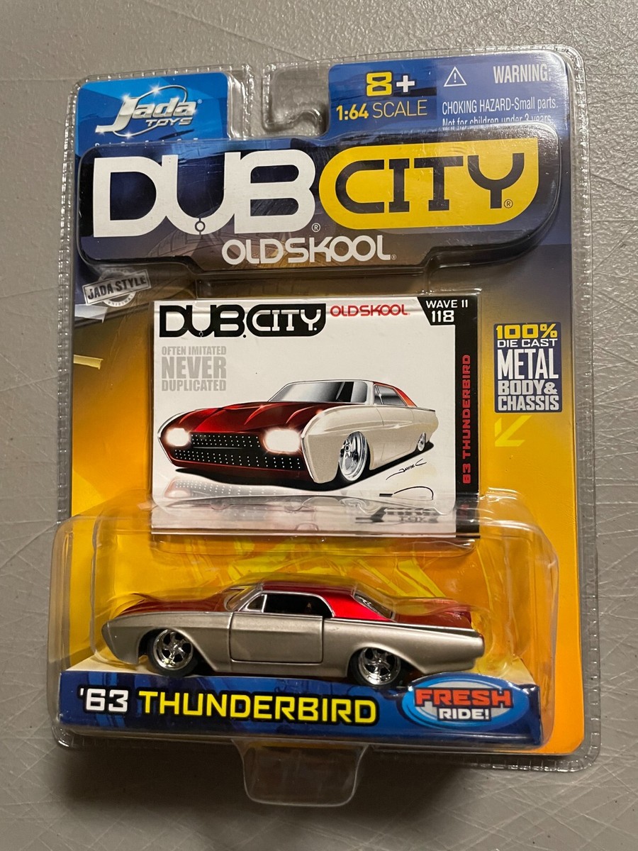 JADA, DUB CITY, 1:64, LOT OF 4 CARS, ALL 4 ARE IN MINT CONDITION