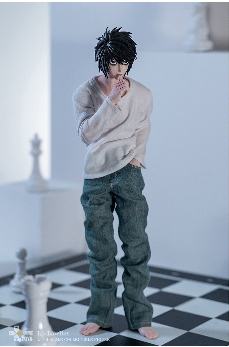 GAMETOYS DEATH NOTE Anime L Normal Edition 1/6 Scale Action Figure