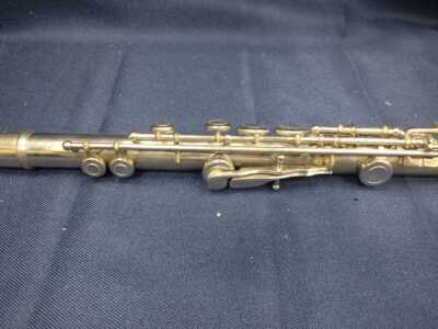 YAMAHA Flute Yfl-211 Silver Plating w/ Hard Case Used Musical
