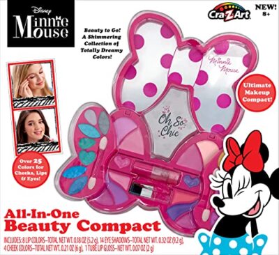 Cra-Z-Art Disney Minnie Mouse All-in-One Beauty Compact Real Kids