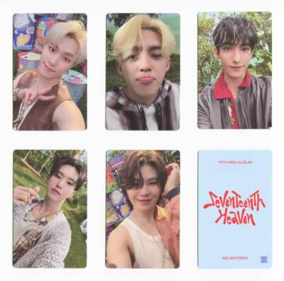 SEVENTEEN SVT - SEVENTEENTH HEAVEN [SOUNDWAVE] LUCKY DRAW