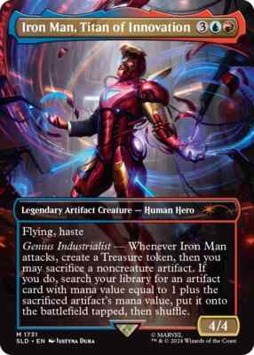MTG Marvel Secret Lair Iron Man Foil Sealed | eBay