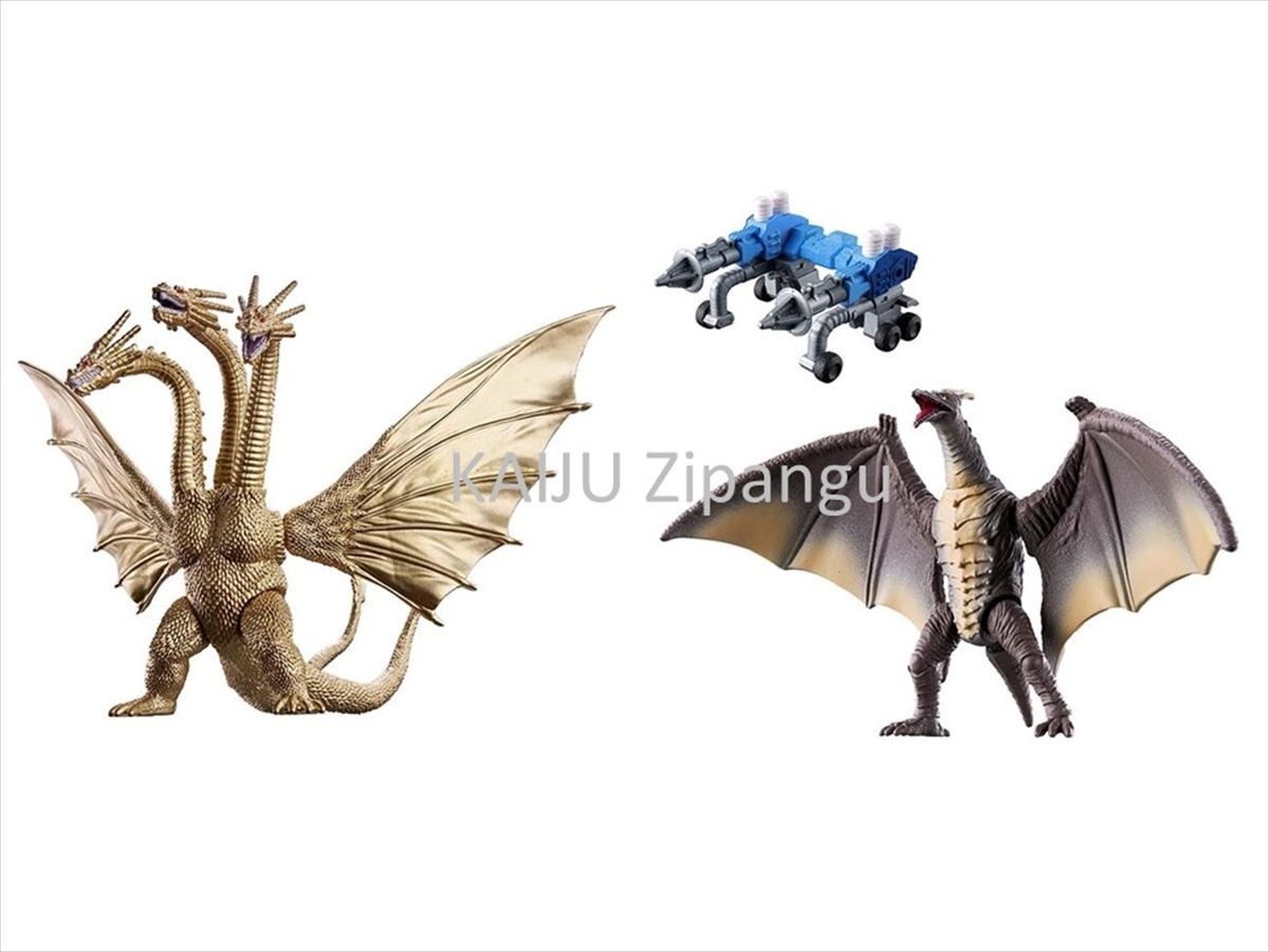 Presale Bandai Godziburst DX King Ghidorah 1991 and Rodan 1993
