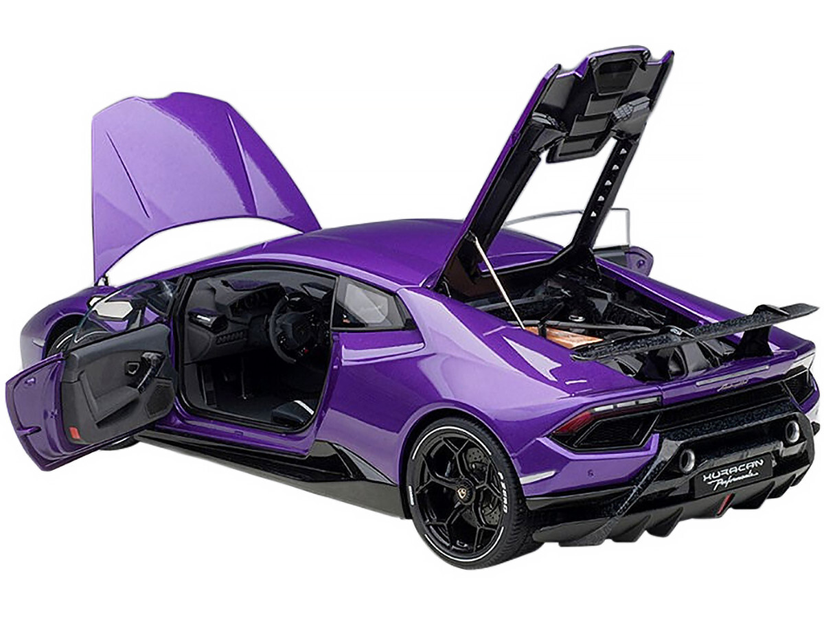 1/12 Lamborghini Huracan Performante Pearl Purple Model Car by