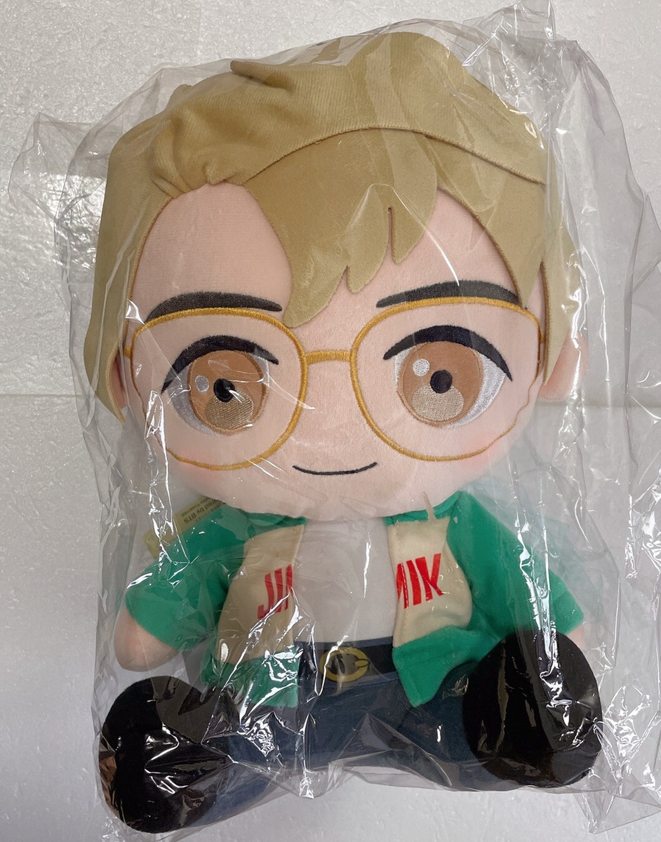 BTS TinyTan Park Jimin Plush Doll Dynamite Japan Sit Down Ver