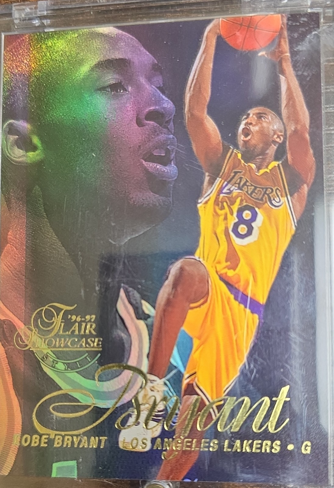 Kobe Bryant 1996 Flair Showcase #31 Row 2 Price Guide - Sports