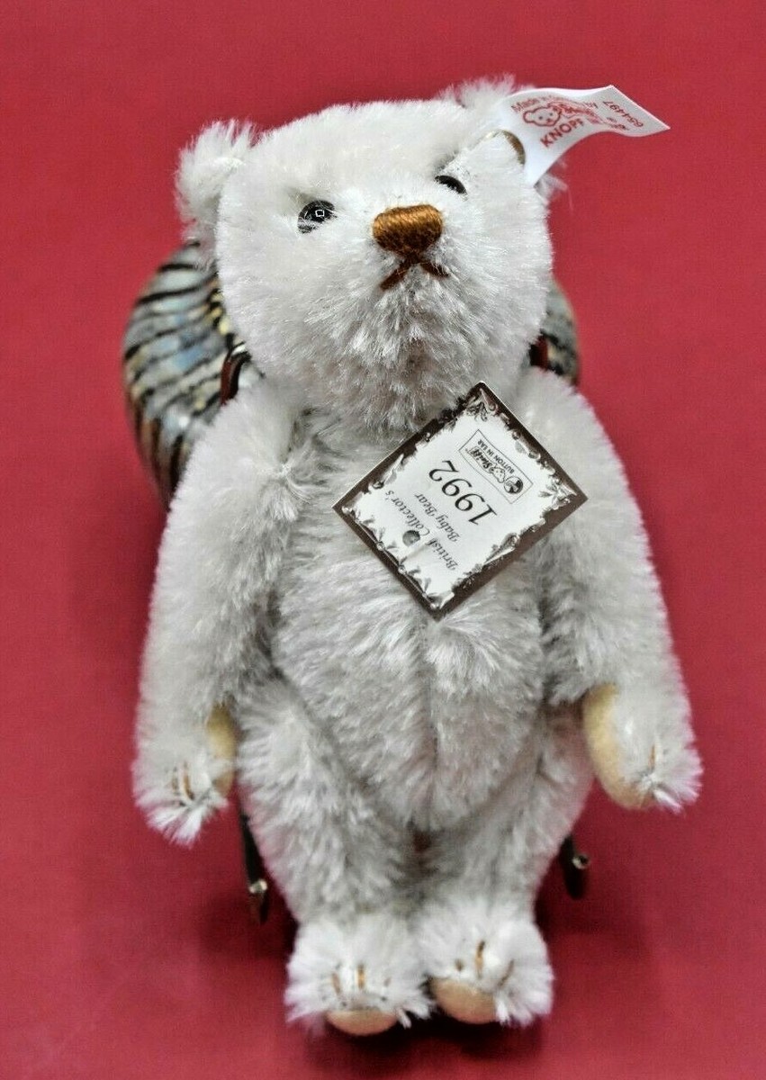Steiff Limited Edition Baby Bear Set 1989-93 ~ Wooden Box with
