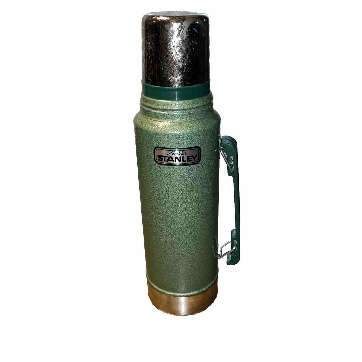 Vintage Real Stanley Thermos A-944DH Green Vacuum Insulated With