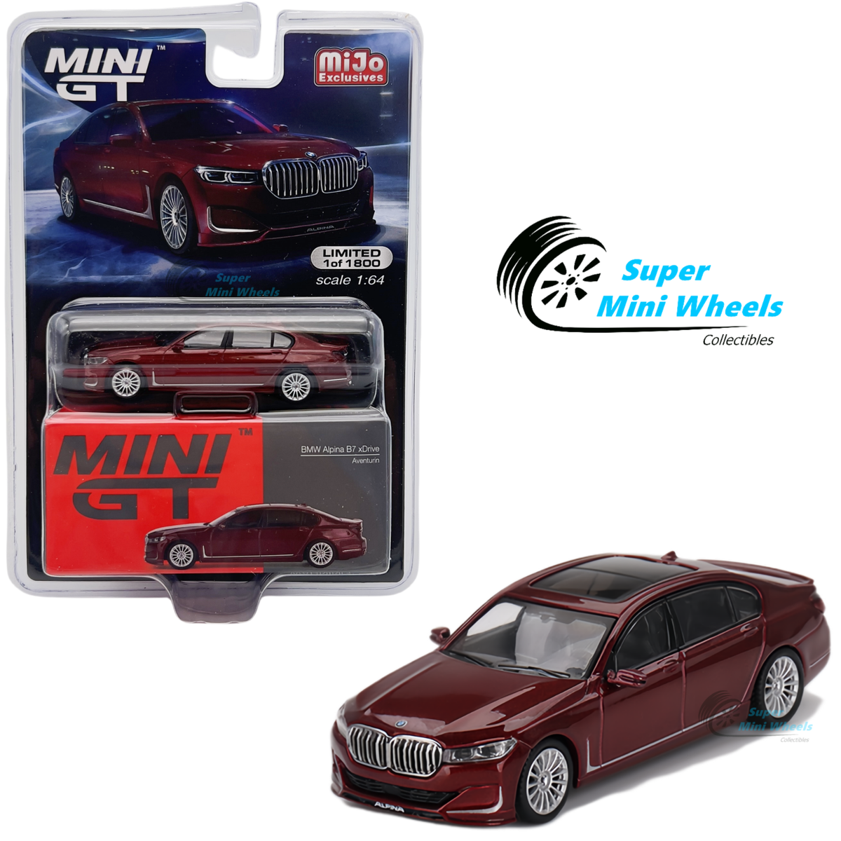 Mini GT 1:64 BMW Alpina B7 xDrive Aventurin #693 | eBay