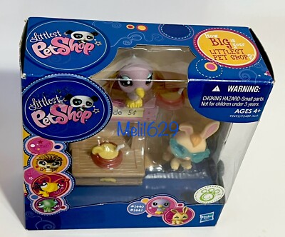 Littlest Pet Shop #1440 & #1441 Bird & Rabbit | eBay