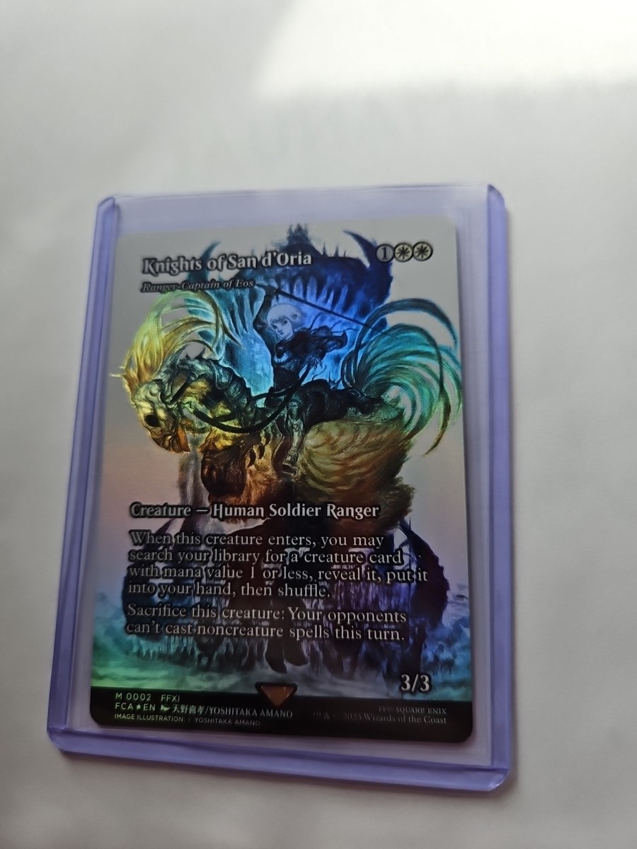 MTG サンドリア騎士団/Knights of San d'Oria【Foil】 Knights of San