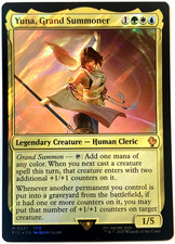 Yuna, Grand Summoner [Borderless Surge Foil] #216 Prices | Magic