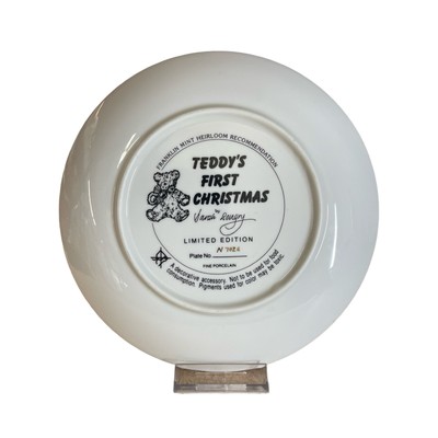 TEDDY'S FIRST CHRISTMAS Limited Franklin Mint Heirloom Sarah