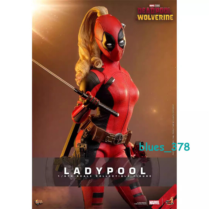 Stock！ Hot Toys MMS747 Deadpool & Wolverine 1/6 Ladypool Action