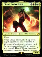 Cloud, Ex-SOLDIER [Foil] #2 Prices | Magic Final Fantasy Commander