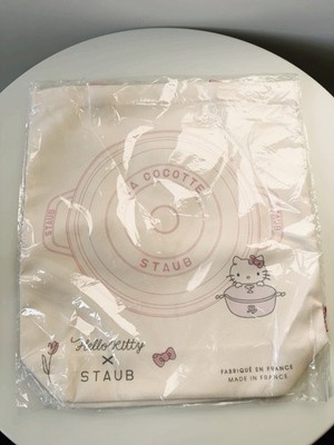 Staub x Hello Kitty Limited Edition Cast Iron Ducth Oven 24cm FREE