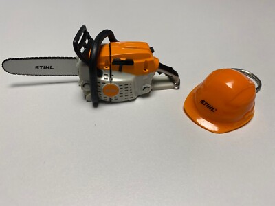 Stihl Chainsaw Key Ring with Saw Sound + Helmet 0420 960 0003