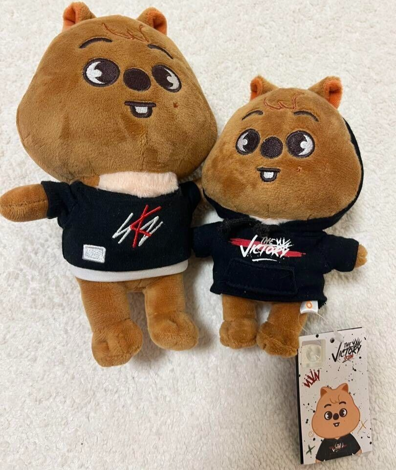 Stray Kids Han Quokka Official Plush Doll Original Mini Syze Set