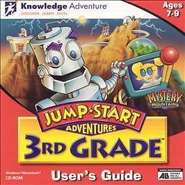 JumpStart Adventures 3rd Grade (Windows/Mac, 2001) for sale online